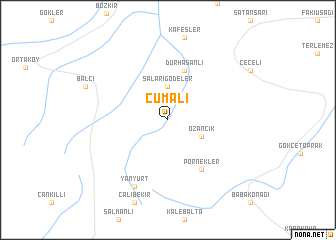 map of Cumalı