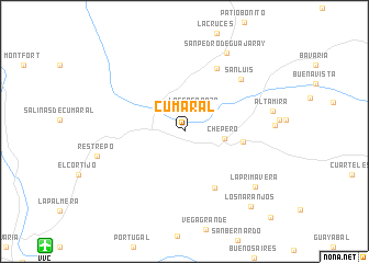 map of Cumaral