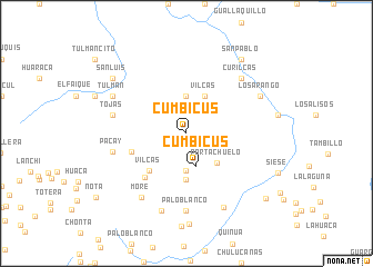 map of Cumbicus