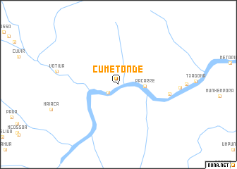 map of Cumetonde