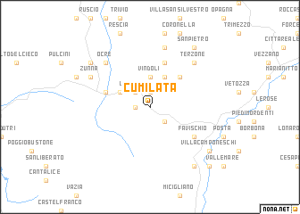map of Cumilata