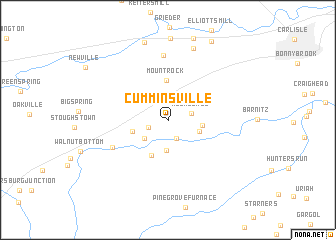 map of Cumminsville