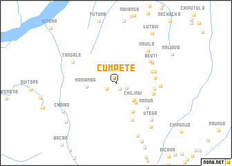 map of Cumpete