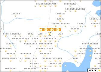 map of Cumporumã