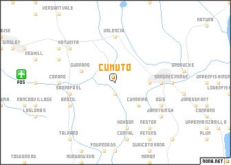 map of Cumuto