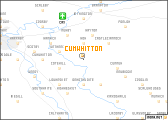 map of Cumwhitton