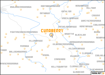 map of Cunaberry