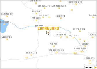 map of Cunaguaro