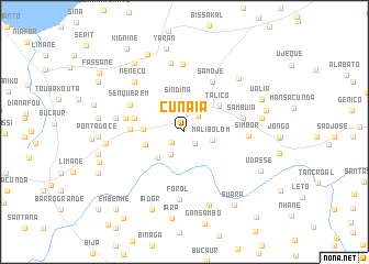 map of Cunaiá