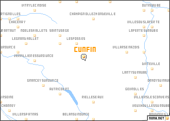 map of Cunfin