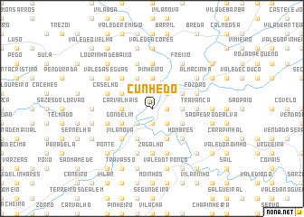 map of Cunhedo