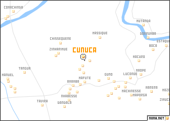 map of Cunuca
