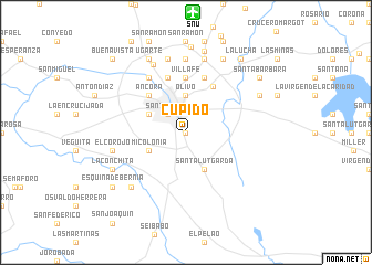 map of Cupido