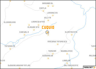map of Cuquío