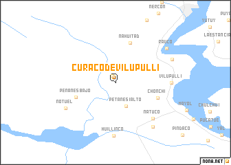 map of Curaco de Vilupulli