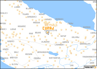 map of Curaj