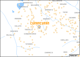 map of Curancuran