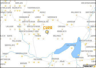 map of Cura