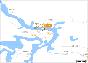 map of Curchece