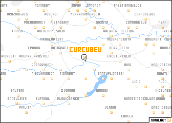 map of Curcubeu