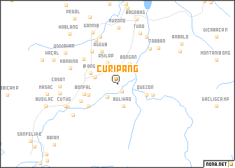 map of Curipang