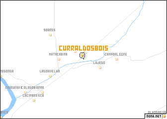 map of Curral dos Bois