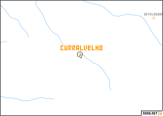 map of Curral Velho