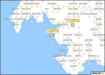 map of Curra