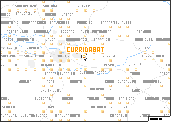 map of Curridabat