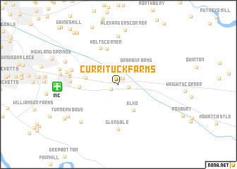 map of Currituck Farms