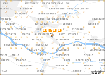 map of Curslack