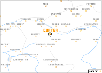 map of Curtea