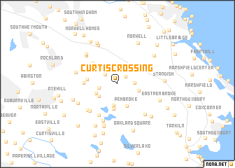 map of Curtis Crossing