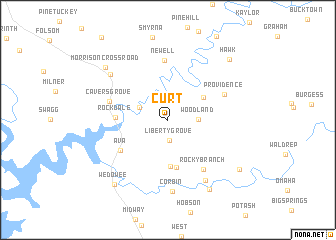 map of Curt
