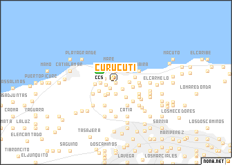 map of Curucutí