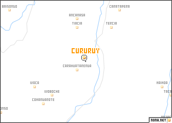 map of Cururuy