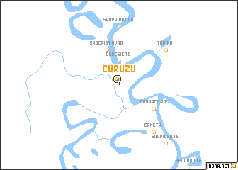 map of Curuzu