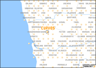 map of Curvos