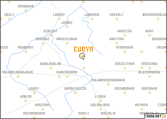 map of Curyn