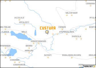 map of Custura