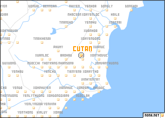 map of Cự Tân