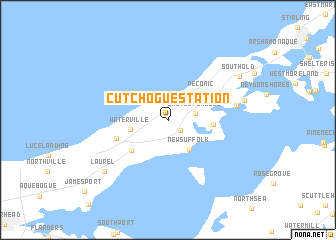 map of Cutchogue Station