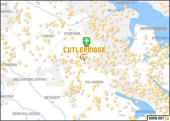 map of Cutler Ridge