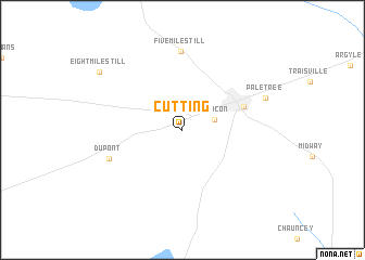 map of Cutting