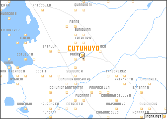 map of Cutuhuyo