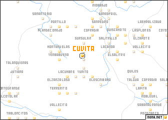 map of Cuvita