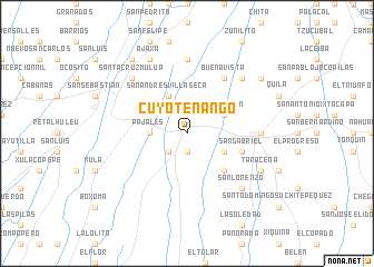 map of Cuyotenango