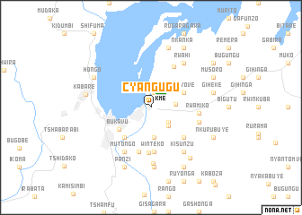 map of Cyangugu