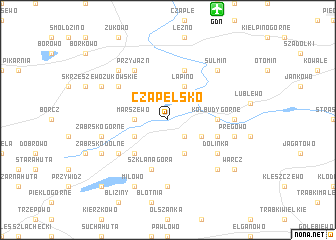 map of Czapelsko