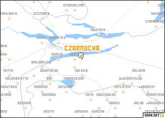 map of Czarnucha